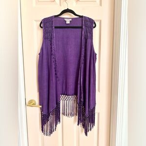 Purple just cruising vest